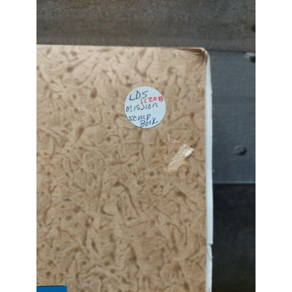 Vintage Ephemera Memorial Scrapbook LDS Latter Day Saints Mission Scrabook - Picture 2 of 9